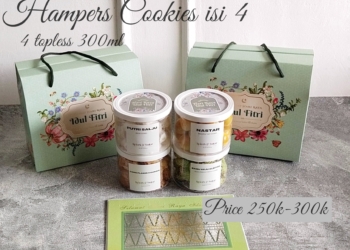 Hampers Cookies, four topless 300ml