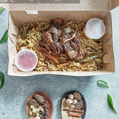 Nasi Briyani Lamb Small IDR 35.000