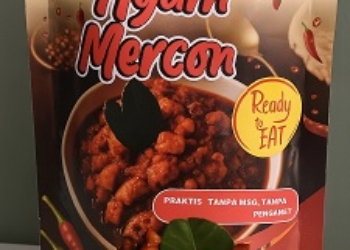 Ayam Mercon – Lamb Food Extra Spicy Level